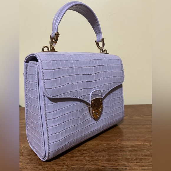 Aspinal of London Midi Mayfair Bag
Deep Shine English Lavender Small Croc - Picture 10 of 10